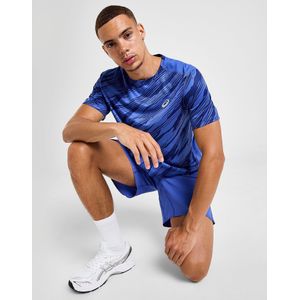 ASICS Core All Over Print T-Shirt - Blauw- Heren, Blauw