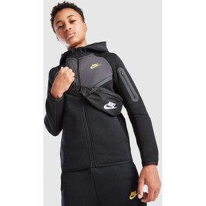 Nike Tech Mix Full Zip Hoodie Junior - Zwart - Kind, Zwart