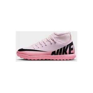 Nike High top voetbalschoenen voor kleuters/kids (turf) Jr. Mercurial Superfly 9 Club - Pink Foam/Black, Pink Foam/Black