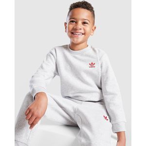 adidas Originals Trefoil Essential Crew Tracksuit Children - Grijs, Grijs