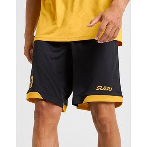 SUDU Wolverhampton Wanderers FC 2025/26 Home Shorts - Zwart- Heren, Zwart