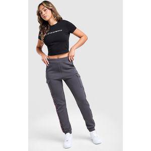 EA7 Emporio Armani Ventus Tape Cargo Track Pants - Grijs- Dames, Grijs