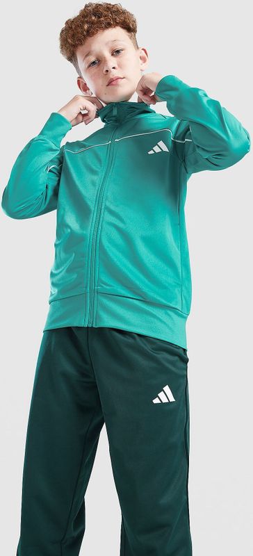 adidas - Poly Tracksuit - Trainingspak - Blauw
