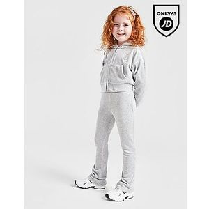 JUICY COUTURE Velour Hoodie/Flares Tracksuit Children - Grey, Grey