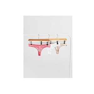 Calvin Klein Underwear 3 Pack Sheer Lace Strings - Multi- Dames, Multi