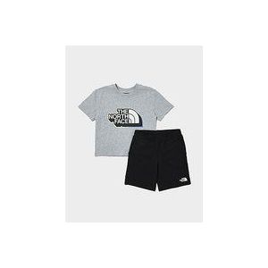 The North Face T-Shirt/Shorts Set Children - Grey, Grey