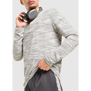MONTIREX Trail 1/4 Zip Top - Grijs- Heren, Grijs