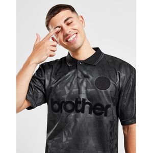 Score Draw Manchester City FC '90 Retro Blackout Shirt - Zwart- Heren, Zwart