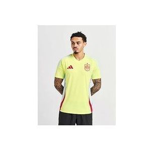adidas Spain 2024 Away Shirt - Pulse Yellow / Halo Mint- Heren, Pulse Yellow / Halo Mint