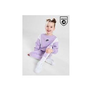 Nike Girls' Colour Block Tracksuit Children - Purple, Purple