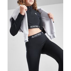 MONTIREX Girls' Fitness Icon Leggings Junior - Zwart, Zwart