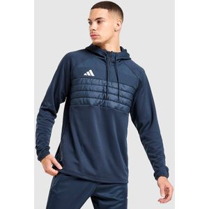 adidas Tiro 1/4 Zip Winterized Hoodie - Blauw- Heren, Blauw