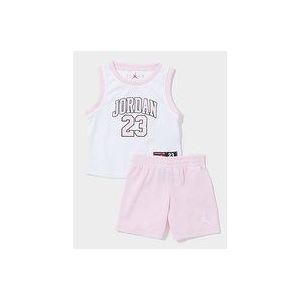 Jordan 23 Vest/Shorts Set Infant - White, White