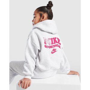 Nike Girls' Bubble Overhead Tracksuit Children - Grijs - Kind, Grijs