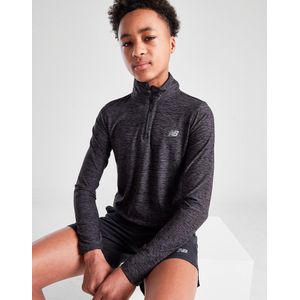 New Balance Accelerate 1/4 Zip Top Junior - Grijs, Grijs