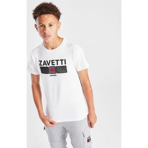 Zavetti Canada Ovello Chevron T-Shirt Junior - Wit, Wit