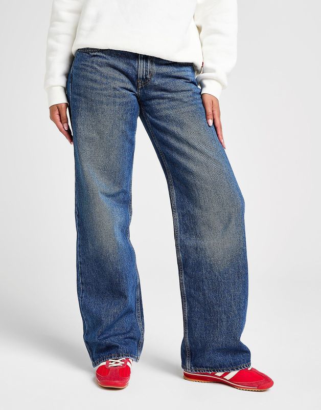 LEVI'S - Superlow Loose Jeans - Blauw - Dames