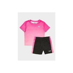 Under Armour Fade T-Shirt/Shorts Set Infant - Pink, Pink