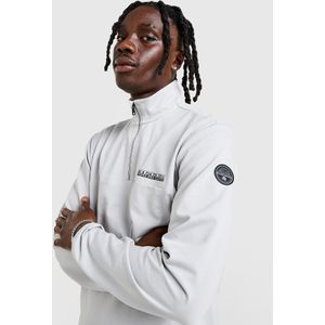 Napapijri Sesano 1/2 Zip Top - Grijs- Heren, Grijs