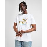 PUMA - Olympique Marseille King T-Shirt - Wit - Heren