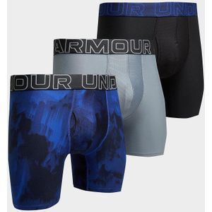 Under Armour 3-Pack Boxers - Blauw- Heren, Blauw