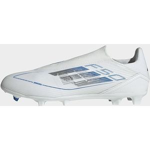 adidas F50 League Laceless FG - Wit, Wit