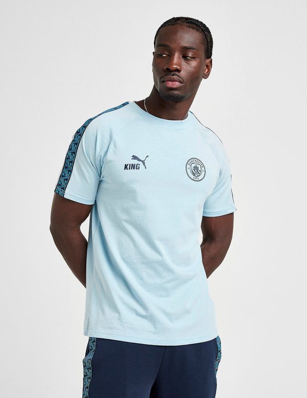 PUMA - KING T-shirt - Zwart - 70% Katoen, 30% Gerecycled Katoen