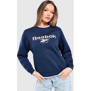 Reebok Retro Crew Sweatshirt - Donker Blauw- Dames, Donker Blauw