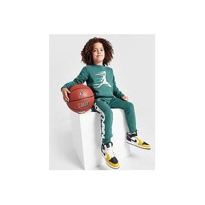 Jordan MJ Flight MVP Crew Tracksuit Children - Green, Green