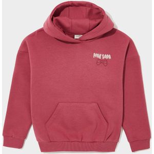 Pink Soda Sport Girls' Applique Bow Hoodie Junior - Rood - Kind, Rood