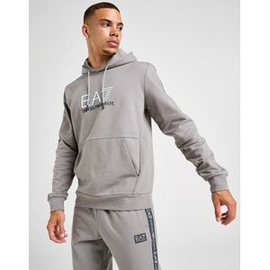 EA7 Emporio Armani Tape Overhead Hoodie - Grijs- Heren, Grijs