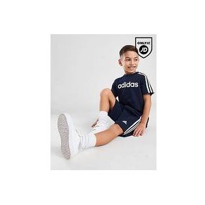 adidas Linear T-Shirt/Shorts Set Kids - Navy, Navy