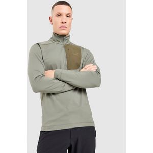 Arc'teryx Rho LT Zip Neck - Groen- Heren, Groen