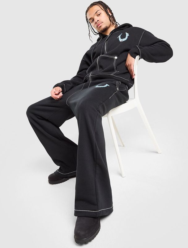 True Religion Paint Joggers - Zwart- Heren, Zwart