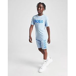 BOSS Logo Swim Shorts Junior - Blue, Blue
