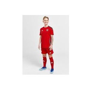 adidas Wales 2024 Home Shorts - Red- Dames, Red