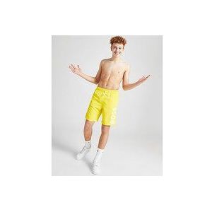 BOSS Side Print Swim Shorts Junior - Yellow, Yellow