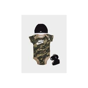 Nike 3 Piece Bootie Set Camo Infant - Black, Black
