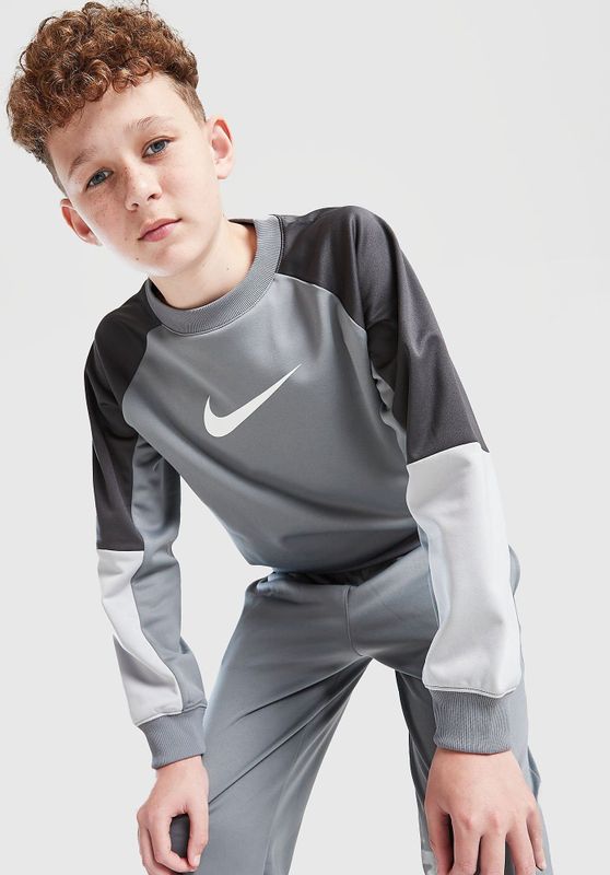 Nike - Swoosh - Trainingspak - Grijs - Poly Tricot