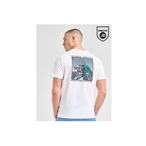 The North Face Mountain Outline T-Shirt - White- Heren, White
