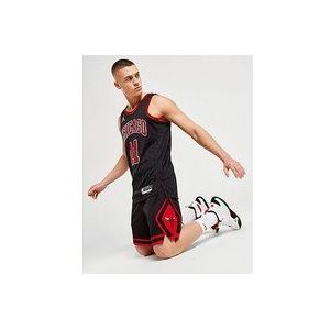Nike Swingman Jordan NBA-herenshorts Chicago Bulls Statement Edition - Black/University Red/White- Heren, Black/University Red/White