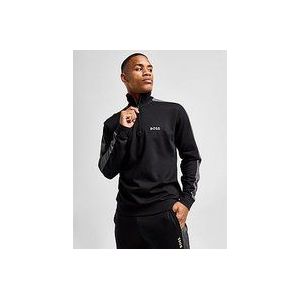 BOSS 1/2 Zip Track Top - Black- Heren, Black