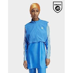 adidas Originals Adicolor Full-Coverwear Top - Blauw- Dames, Blauw