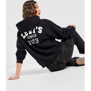 LEVI'S Sport Logo Hoodie - Zwart- Dames, Zwart