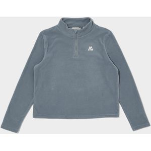MONTIREX Girls' Everest 1/2 Zip Fleece Junior - Grijs - Kind, Grijs