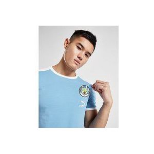 Puma Manchester City FC T7 T-Shirt - Blue- Heren, Blue