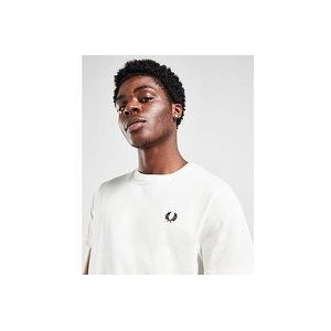 Fred Perry Crewneck T-Shirt - White- Heren, White
