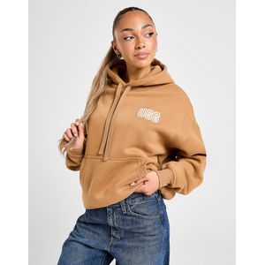 UGG Cosy Logo Hoodie - Bruin- Dames, Bruin