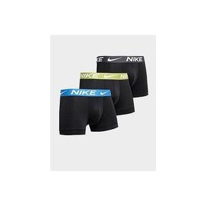 Nike 3 Pack Boxershorts Heren - Black- Heren, Black