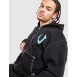 True Religion - Paint Full Zip Hoodie - Zwart - Heren